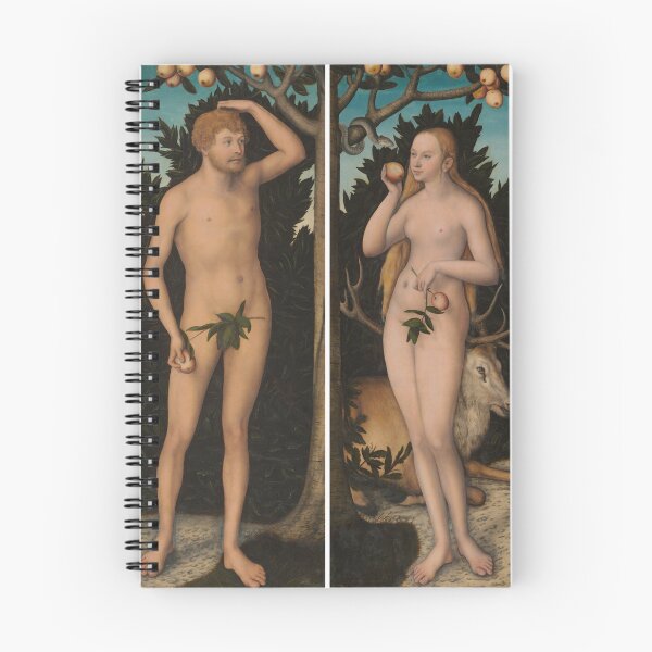 Item preview, Adam and Eve (16th century) - Lucas Cranach the Younger  designed and sold by SALON DES ARTS.
