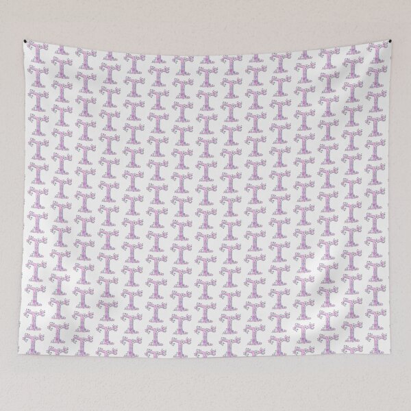 Item preview, Decorative hearts and flower letter T designed and sold by Sarah Trett.