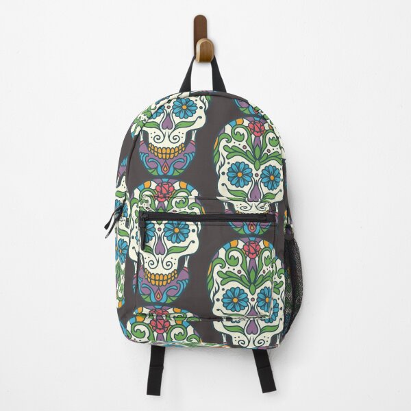Item preview, Smiley Flowery skull designed and sold by JesticaD.