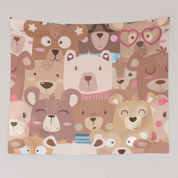 Artikelvorschau, Cute Bears Erwachsene schön glücklich entworfen und verkauft von roseanger.
