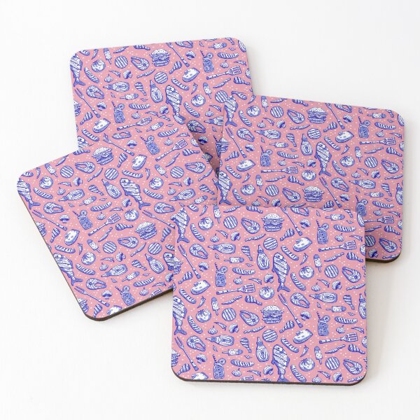 Item preview, Summer BBQ Grill Day On Pink designed and sold by Simplulina.