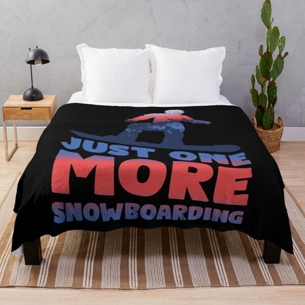 Item preview, Just one more Snowboarding designed and sold by tagmecool.