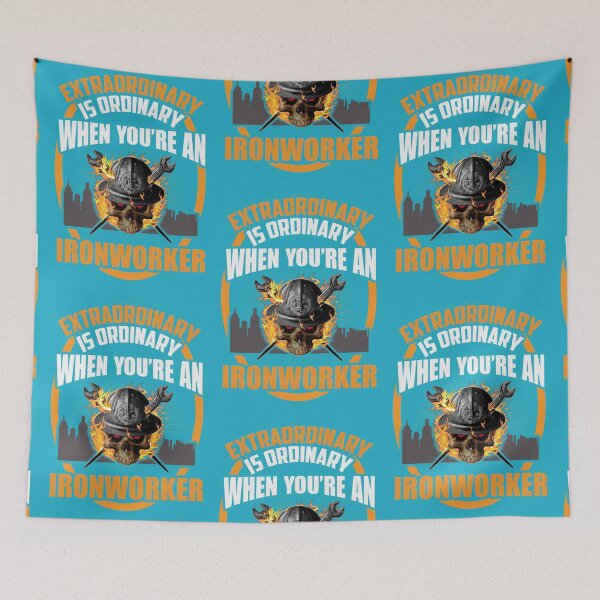 Item preview, Extra ordinary Is Ordinary When You're An Ironworker designed and sold by GoldenBuffalo79.