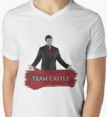 Team Castle Men's V-Neck T-Shirt
