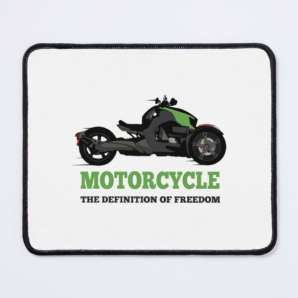 Item preview, Can-Am Ryker green "Motorcycle the definition of freedom" designed and sold by WiredDesigns.