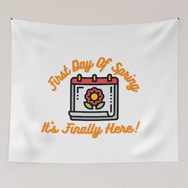 Item preview, Happy Sring Day | Spring Day Celebration Customizable Design designed and sold by SolSel ⭐⭐⭐⭐⭐.