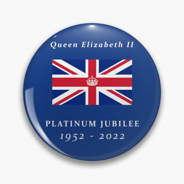 Item preview, Queen Elizabeth II Platinum Jubilee British Flag and Crown W designed and sold by LindaCooke.