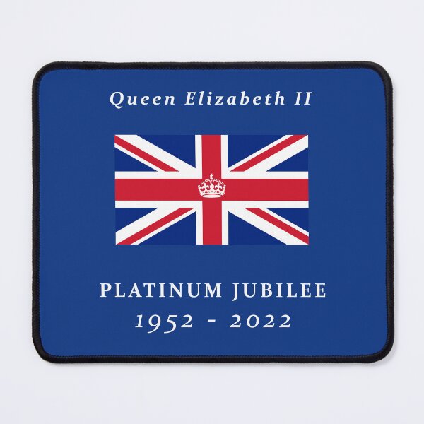 Item preview, Queen Elizabeth II Platinum Jubilee British Flag and Crown W designed and sold by LindaCooke.