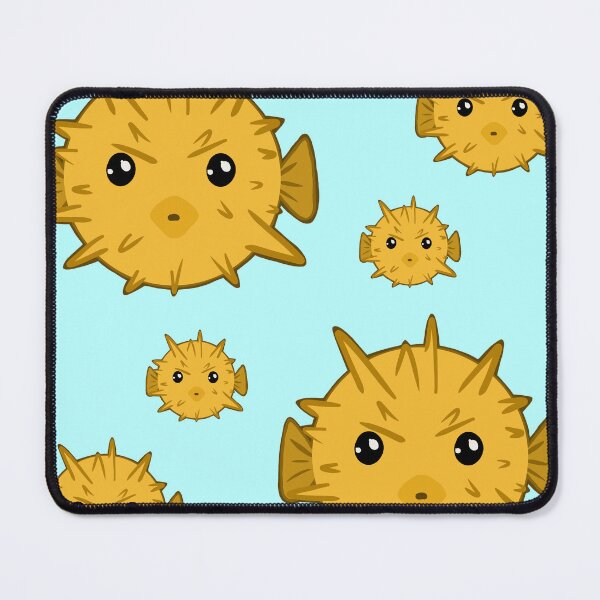 Item preview, Grumpy Pufferfish designed and sold by FioreCiliegia.