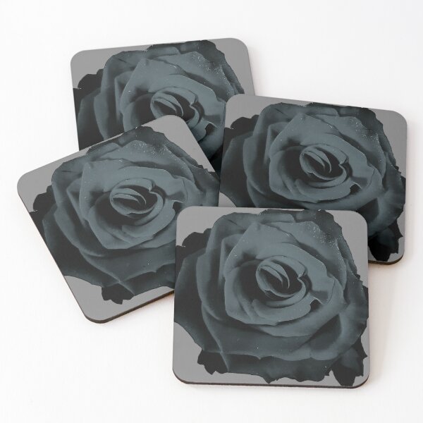 Item preview, Black rose flower designed and sold by LittleCountess.