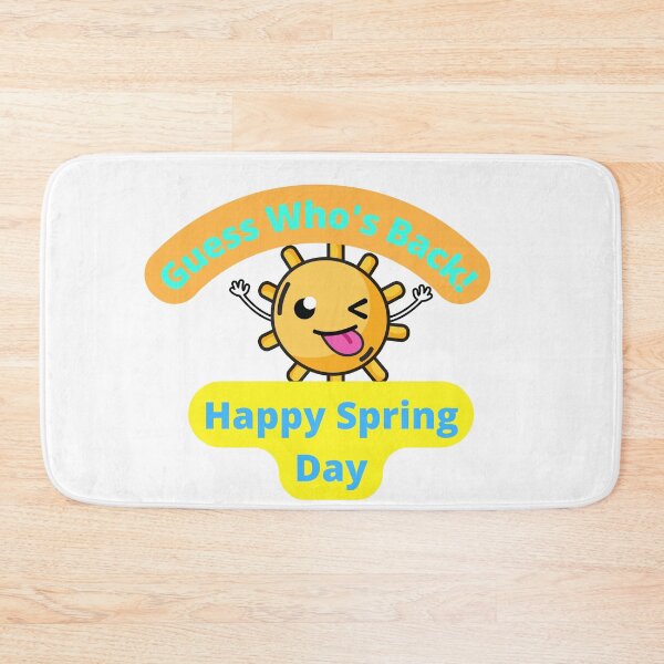 Item preview, Happy Sring Day | Spring Day Celebration Customizable Design designed and sold by SolSel ⭐⭐⭐⭐⭐.