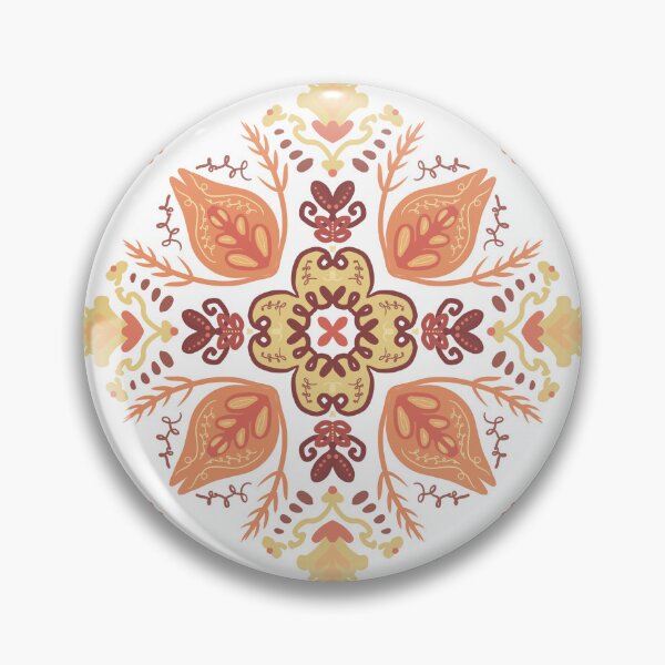 Item preview, Burnt Orange Pattern designed and sold by graetzart.