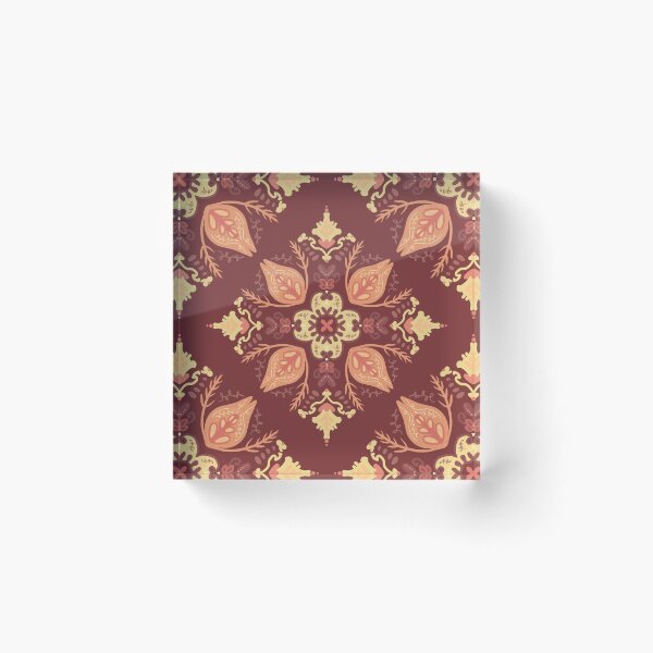 Item preview, Burnt Orange Pattern designed and sold by graetzart.