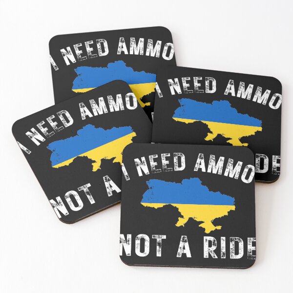 Item preview, I NEED AMMO NOT A RIDE | Ukraine Pride V2 designed and sold by zakariadesigner.