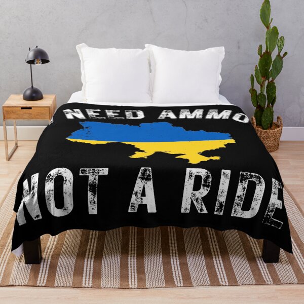 Item preview, I NEED AMMO NOT A RIDE | Ukraine Pride V2 designed and sold by zakariadesigner.