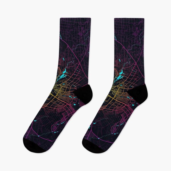 Item preview, Kharkiv City Map of Ukraine - Neon designed and sold by deMAP.