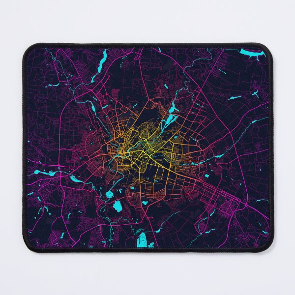 Item preview, Kharkiv City Map of Ukraine - Neon designed and sold by deMAP.