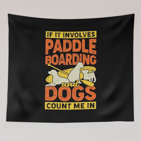 Item preview, Standup Paddleboarding Dog Lover Gift designed and sold by Marcid95.