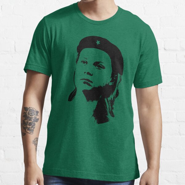 Women's Che Guevara short sleeve, red, eco-friendly T-shirt