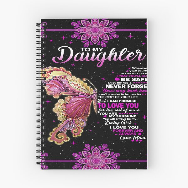Item preview, To my daughter wherever your journey in life may take you I pray you'll always be safe Love mom designed and sold by judysophia.