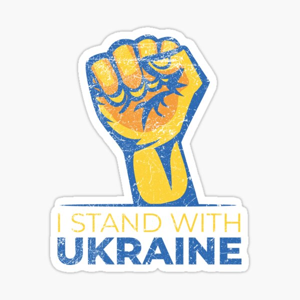 Item preview, I Stand With Ukraine Support Ukraine Ukrainian Flag Zelensky designed and sold by MintaApparel.