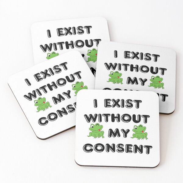 Item preview, I exist without my consent  designed and sold by Anwar Lamimiche.