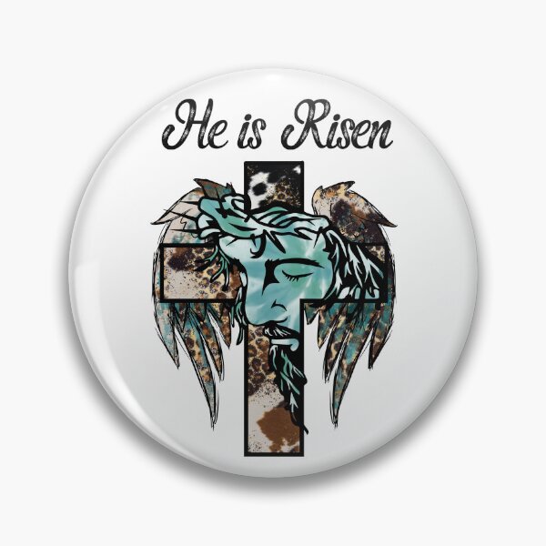 Item preview, Easter He Is Risen Religious He Is Risen Angel Wings designed and sold by WanderTravels.