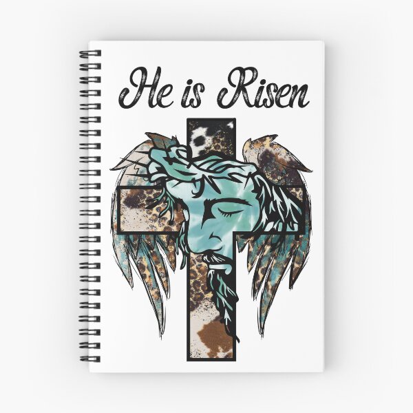 Item preview, Easter He Is Risen Religious He Is Risen Angel Wings designed and sold by WanderTravels.