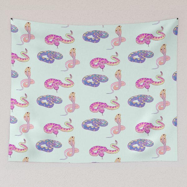 Item preview, Cute watercolor snake sticker pack designed and sold by Mayarart.