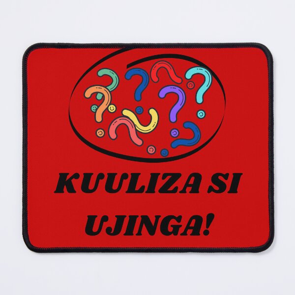 Item preview, KUULIZA SI UJINGA designed and sold by SanaaYangu.