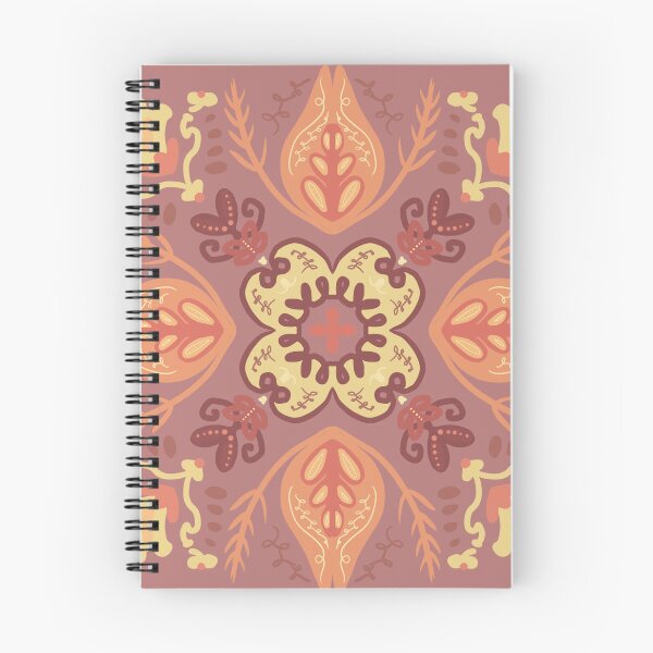 Item preview, Honey mustard floral pattern designed and sold by graetzart.
