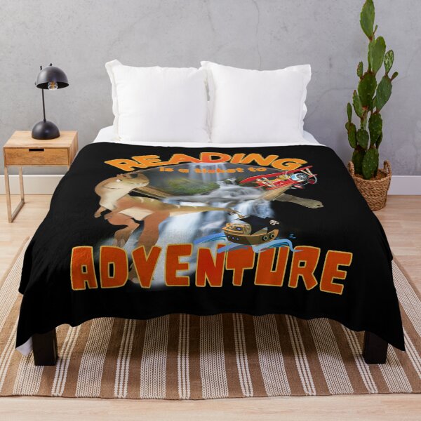 Item preview, Reading Is A Ticket To Adventure 2 designed and sold by my-green-gecko.