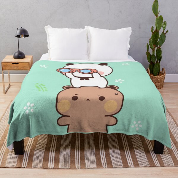 Item preview, Bubu and Dudu Cute Panda Bear Couple, Brownie and Milk designed and sold by Collins Gonzales.