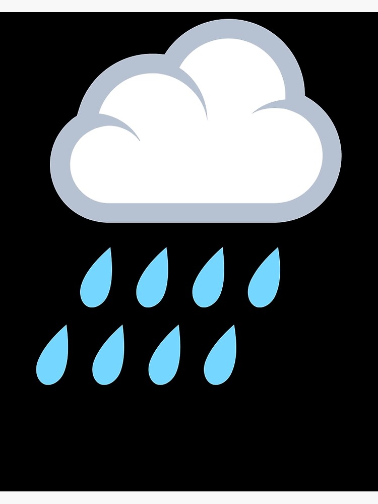 Rain Happy Weather Emojis for Letter Boards and Storm Letter Board