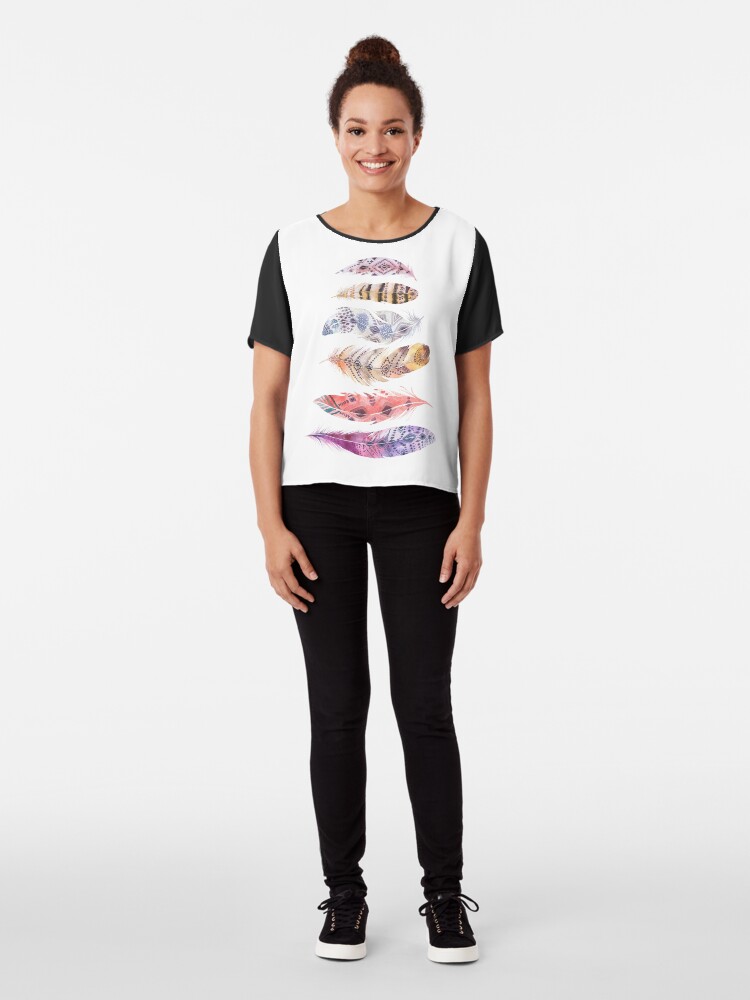 Vista alternativa de Blusa Falling Feather