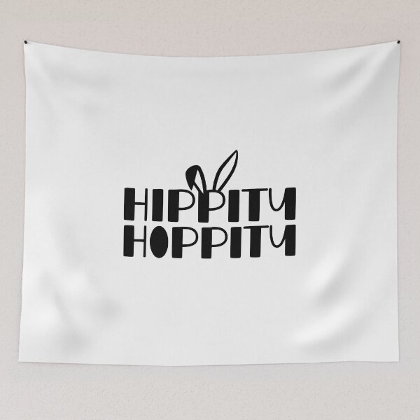 Item preview, Hippity Hoppity Bunny Happy Easter designed and sold by miraipa.