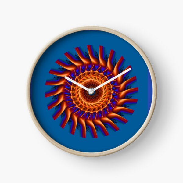 Copper Blades Clock