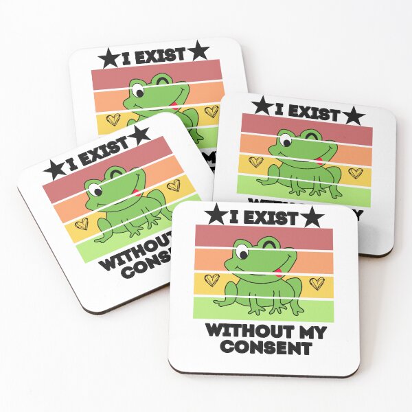 Item preview,  I exist without my consent  designed and sold by Anwar Lamimiche.