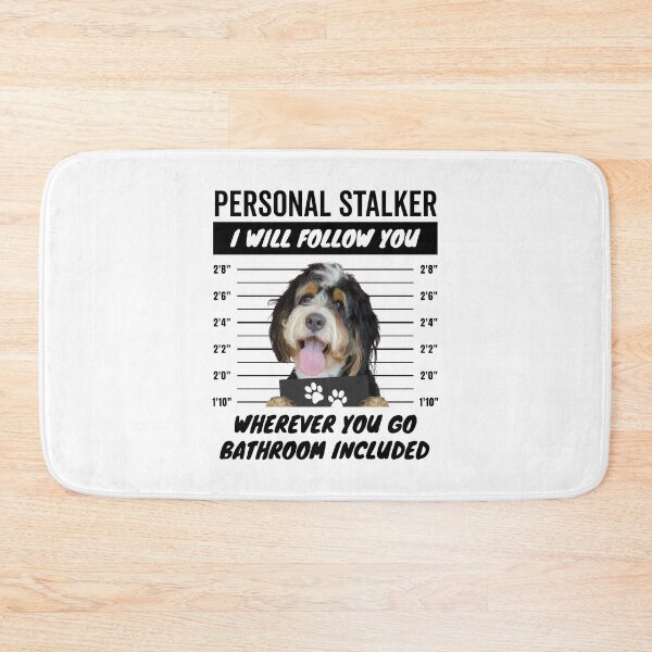 Item preview, Personal Stalker Dog – Bernedoodle designed and sold by More Cute Dogs.