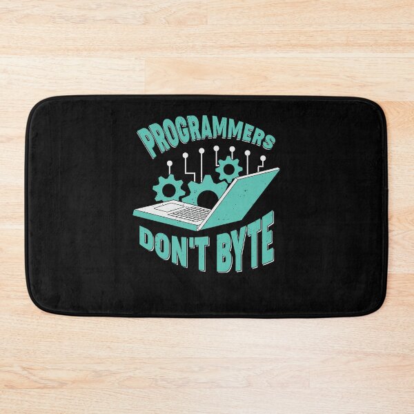 Item preview, Programmers Don't Byte Software Engineer Gift designed and sold by Marcid95.