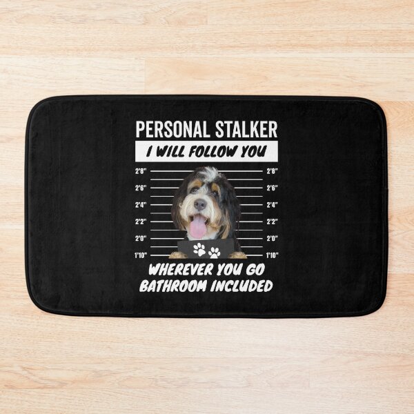 Item preview, Personal Stalker Dog – Bernedoodle designed and sold by More Cute Dogs.