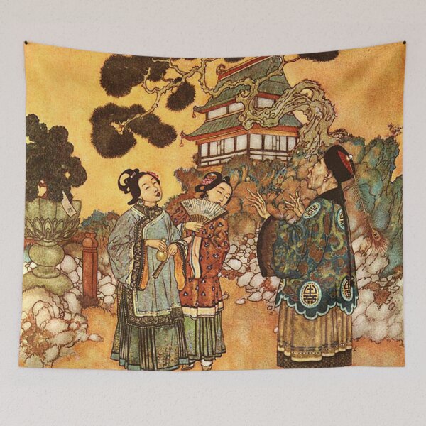 Item preview, Phoenix by Edmund Dulac - Vintage Art designed and sold by RickE.