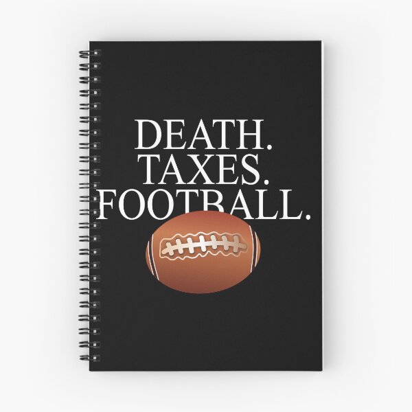 Item preview, Death Taxes Football designed and sold by MachioCooran.