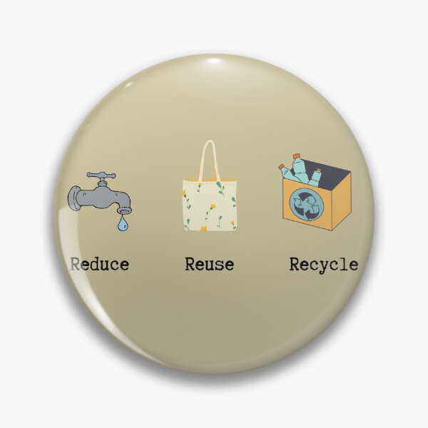 Item preview, Reduce reuse recycle slogan design for April 22 designed and sold by PCpallavi.