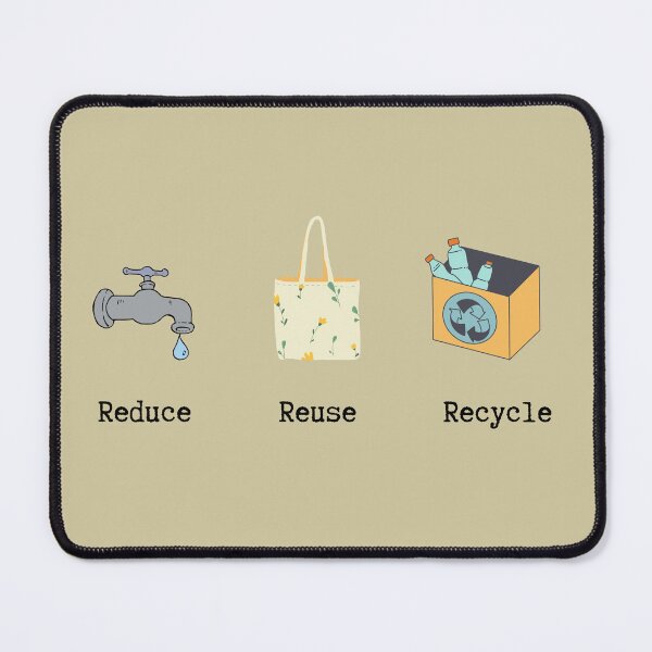 Item preview, Reduce reuse recycle slogan design for April 22 designed and sold by PCpallavi.