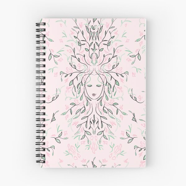Item preview,  Linear face of a girl in flowers. designed and sold by UVI-CA.