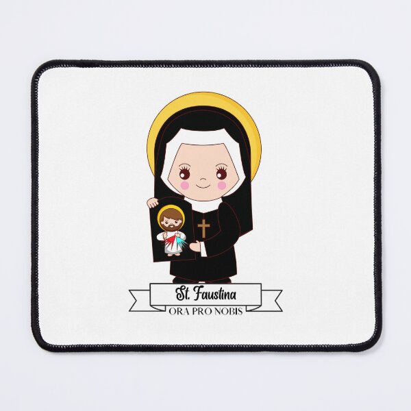 Item preview, St. Faustina Ora Pro Nobis designed and sold by SusurroBendito.