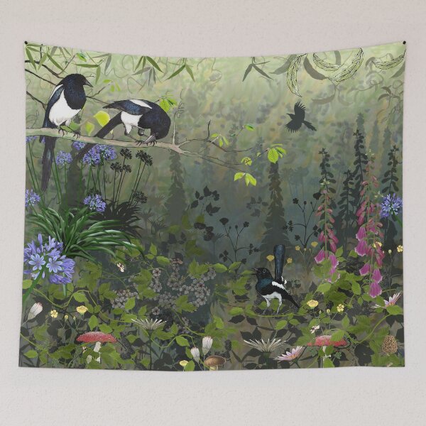 Item preview, Blackberry Feast designed and sold by WildBirdArt.