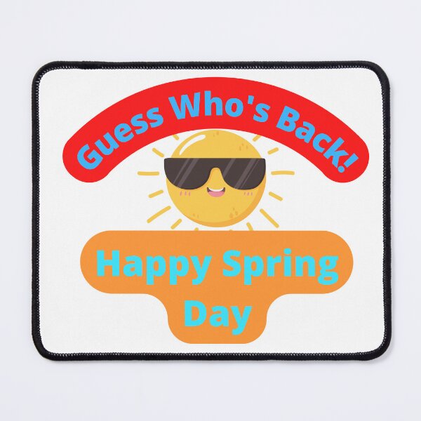Item preview, Happy Sring Day | Spring Day Celebration Customizable Design designed and sold by SolSel ⭐⭐⭐⭐⭐.