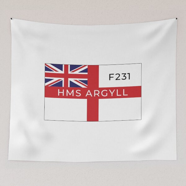 Item preview, HMS Argyll On British White Ensign - F231 - British Navy Type 23 Duke Class Frigate designed and sold by Stuart Jones.
